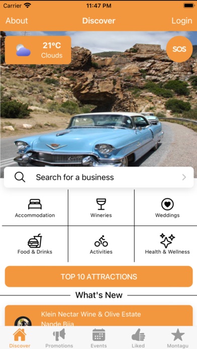 Screenshot 1 of Visit Montagu App