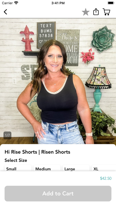 Sandy Bums Boutique Screenshot