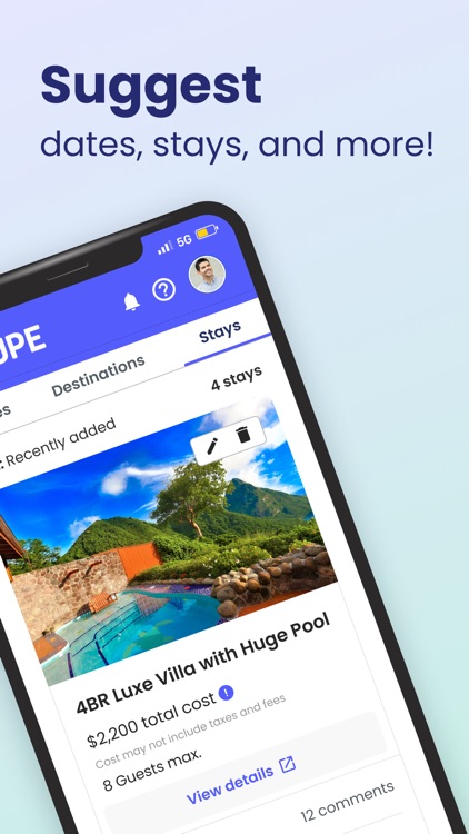 Troupe: Group Trip Planner