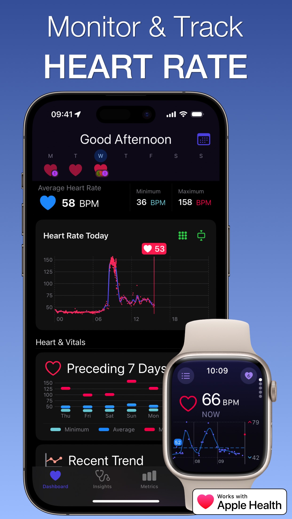 Screenshot do app Heart Analyzer: Pulse Tracker