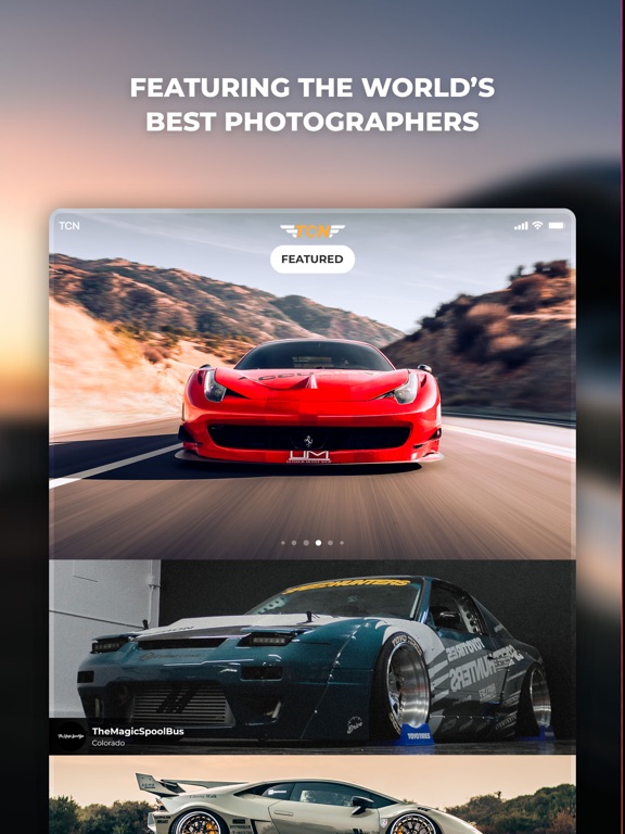 The Car Network iPad screenshot 4 - Photo & Video app