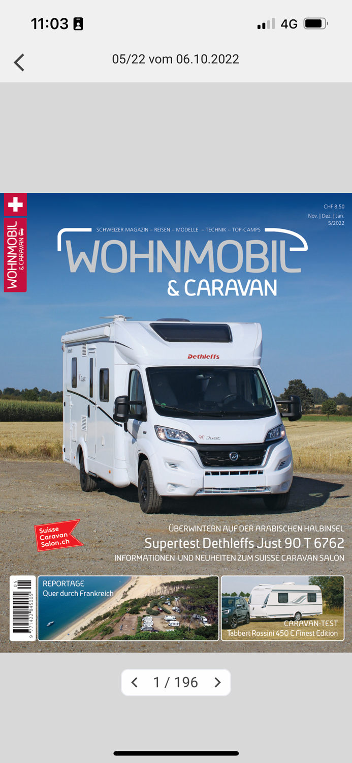 Wohnmobil and Caravan