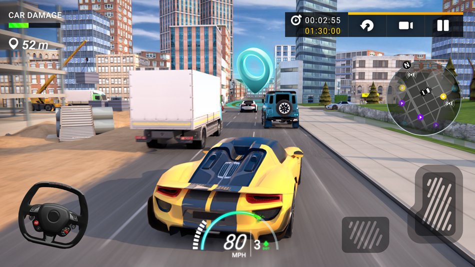 #2. Drive For Speed (iOS) 由: Gameville Studio Inc.