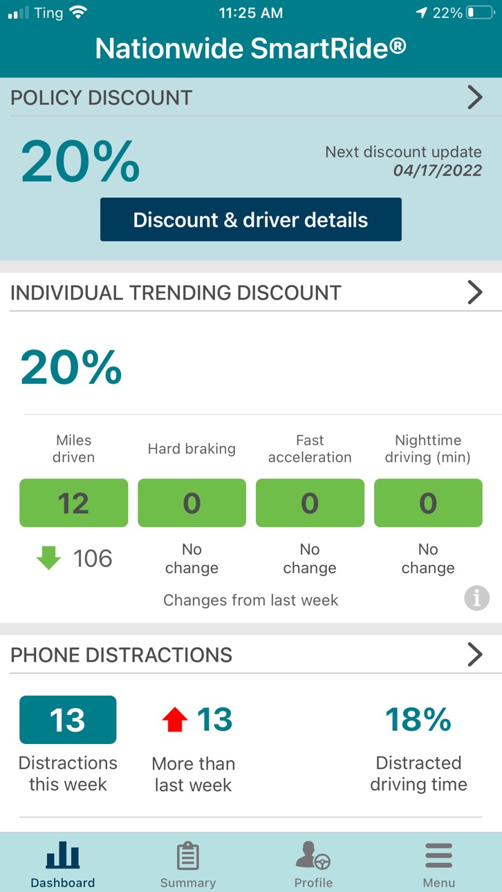 iPhone screenshot