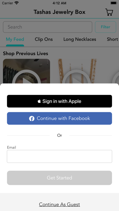 Tashas Jewelry Box Screenshot