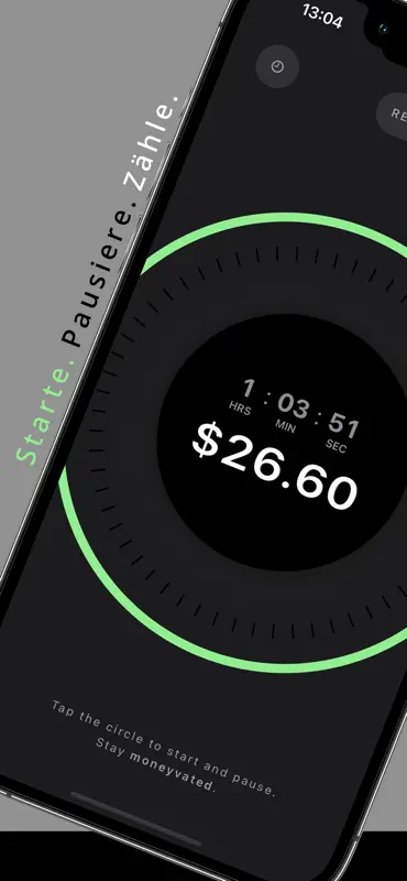 Moneyvated: dein Geld-Timer screenshot 2 of 7
