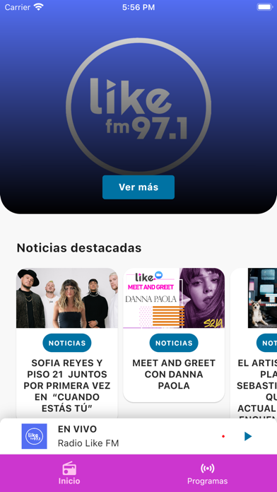 Radio FM Like Ecuador Screenshot