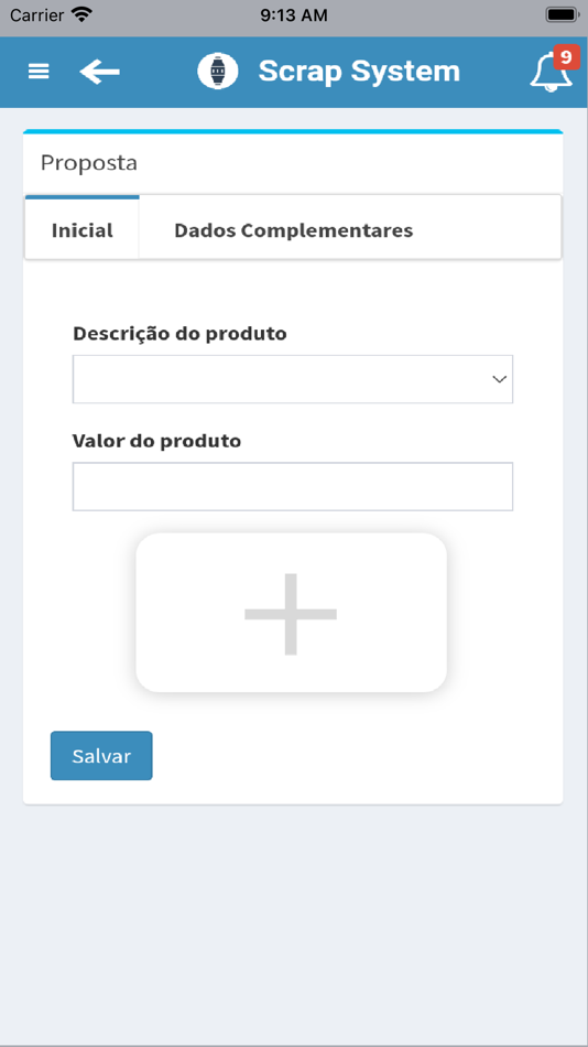 #3. Scrap System (iOS) 由: CAIO BARBOSA MACEDO