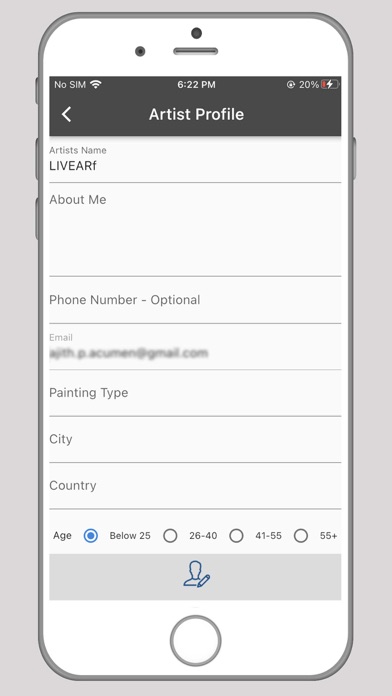 DailyDesignist Artists Screenshot