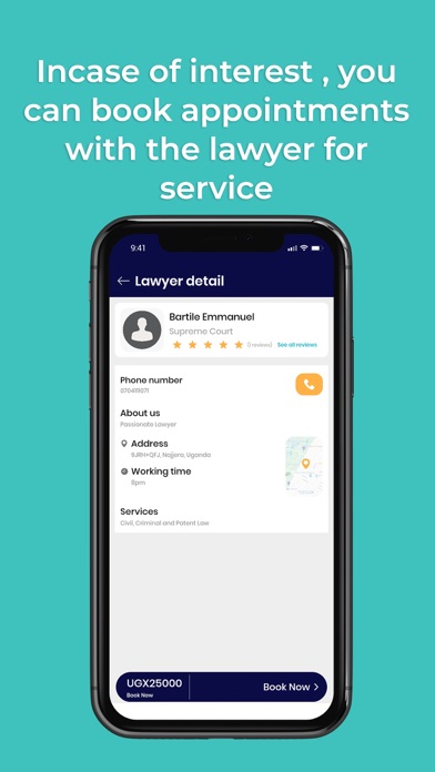 Firmeron Lawyer Screenshot