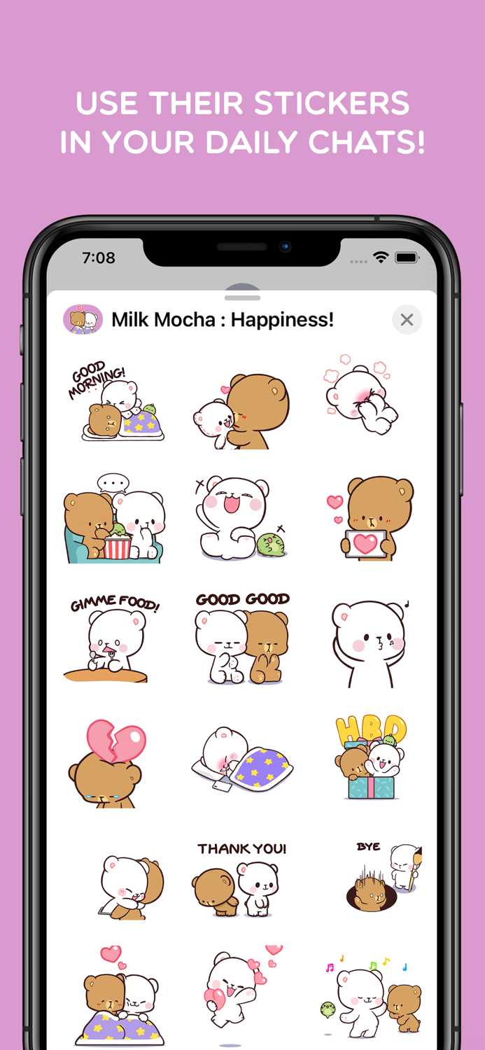 Milk Mocha  Happiness