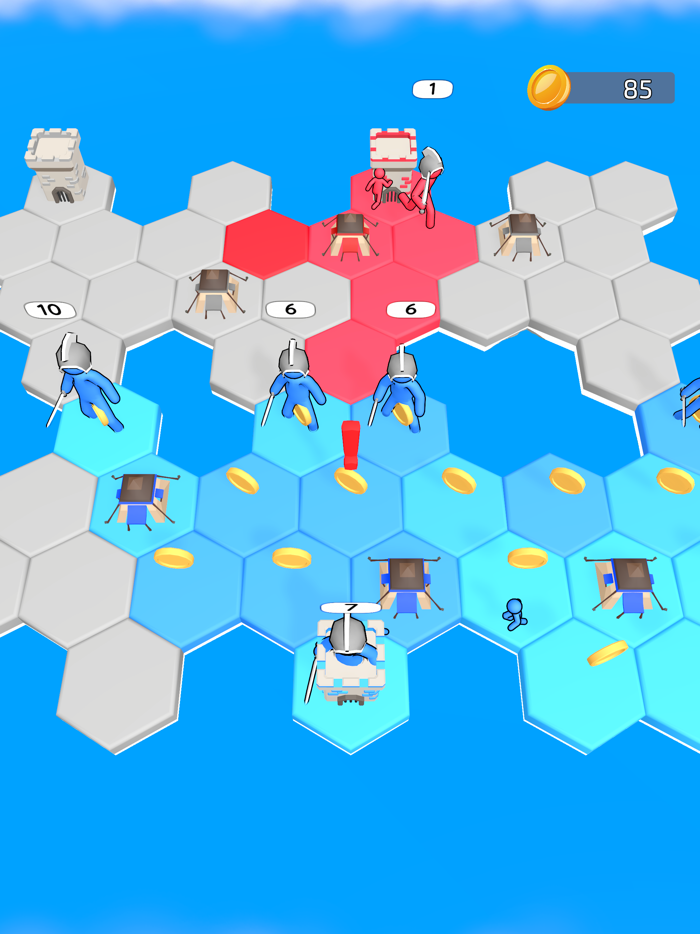 Hexagon Wars 3D