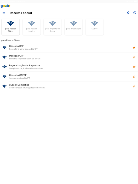 Screenshot #6 pour Receita Federal
