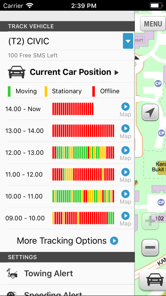 #4. The Silent Car Alarm (iOS) Podle: Streetdirectory Pte Ltd