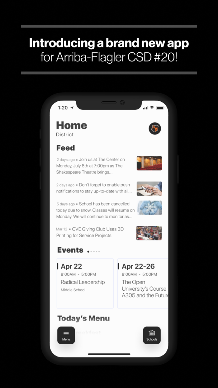 Arriba-Flagler CSD 20 CO