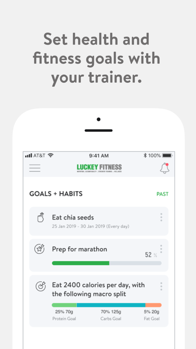 Luckey Fitness Screenshot