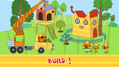 Kid-E-Cats: Building Car Games Screenshot
