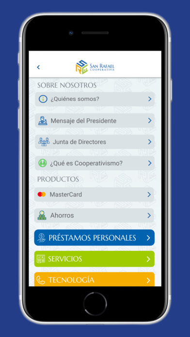 San Rafael Cooperativa PR Screenshot