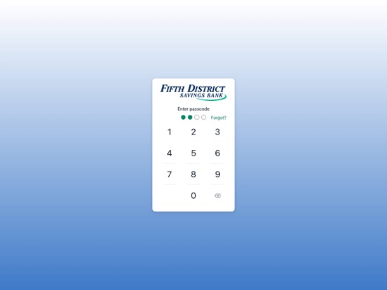 FDSB Connected iPad screenshot 2 - Finance app