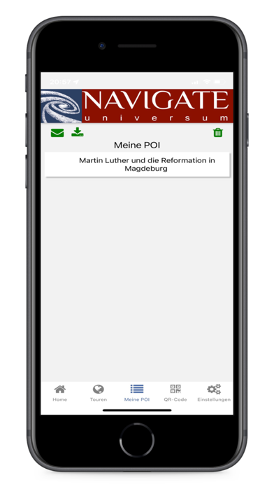 Educaching Geschichte Screenshot