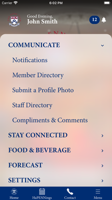 Penn Club of New York Screenshot