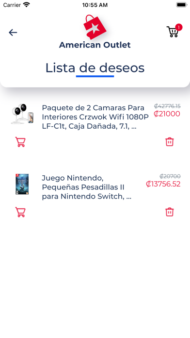 American Outlet Screenshot