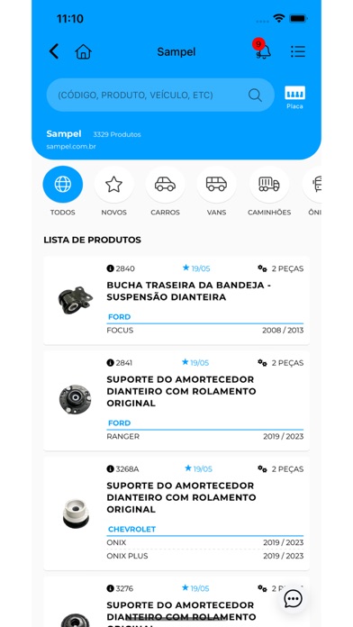 Busca na Rede Screenshot