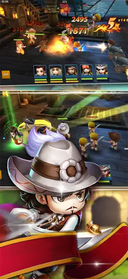 Game screenshot Pirates Legends apk