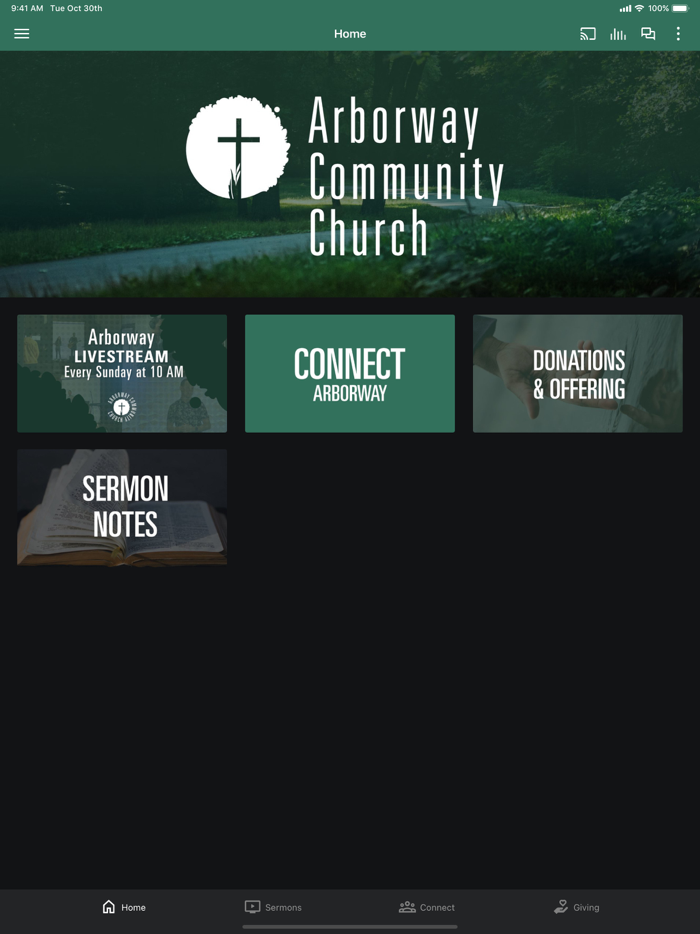 Arborway Community Church App