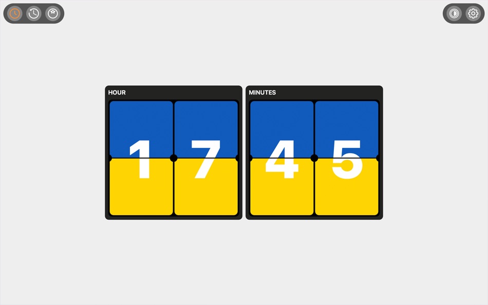 #5. FlipClock: Watch Screensaver (macOS) 由: Vladislav Kovalyov