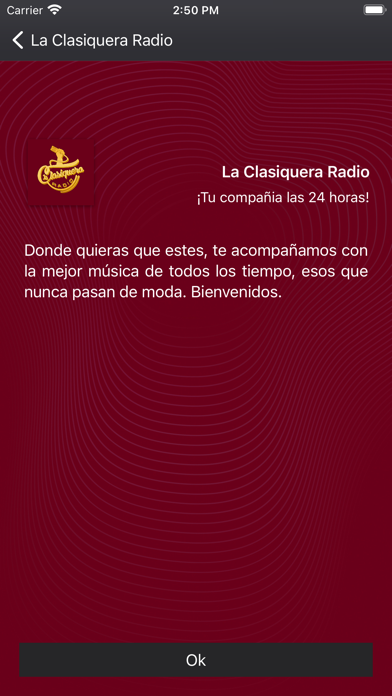 La Clasiquera Radio Screenshot
