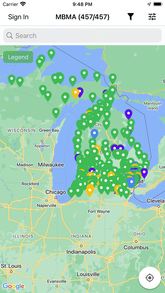 #1. Michigan Brewery Map (iOS) 由: Better on Draft Media LLC