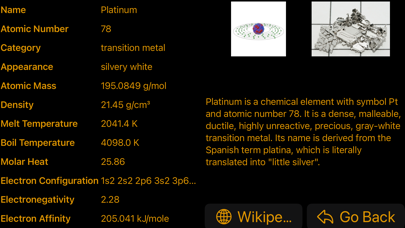 Periodic Table for the Blind Screenshot