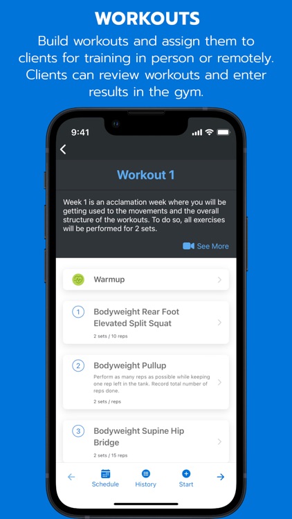 Training App (by GymCloud)