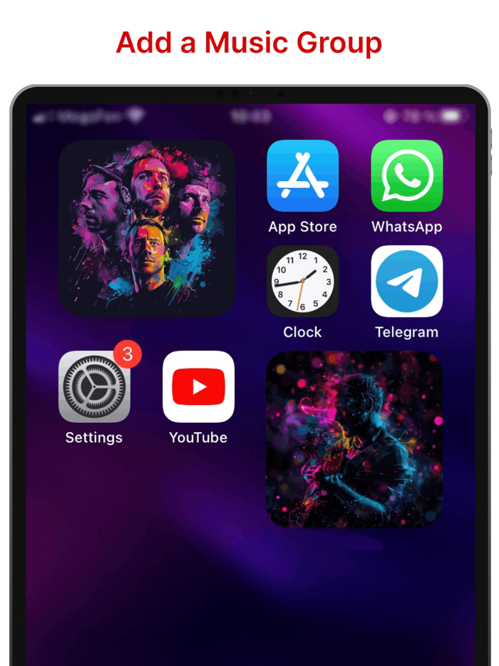 Photo Widget Color Picture