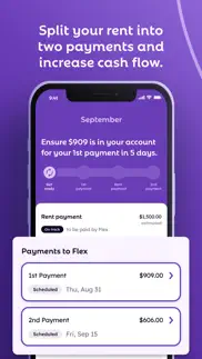 flex - rent on your schedule iphone screenshot 2