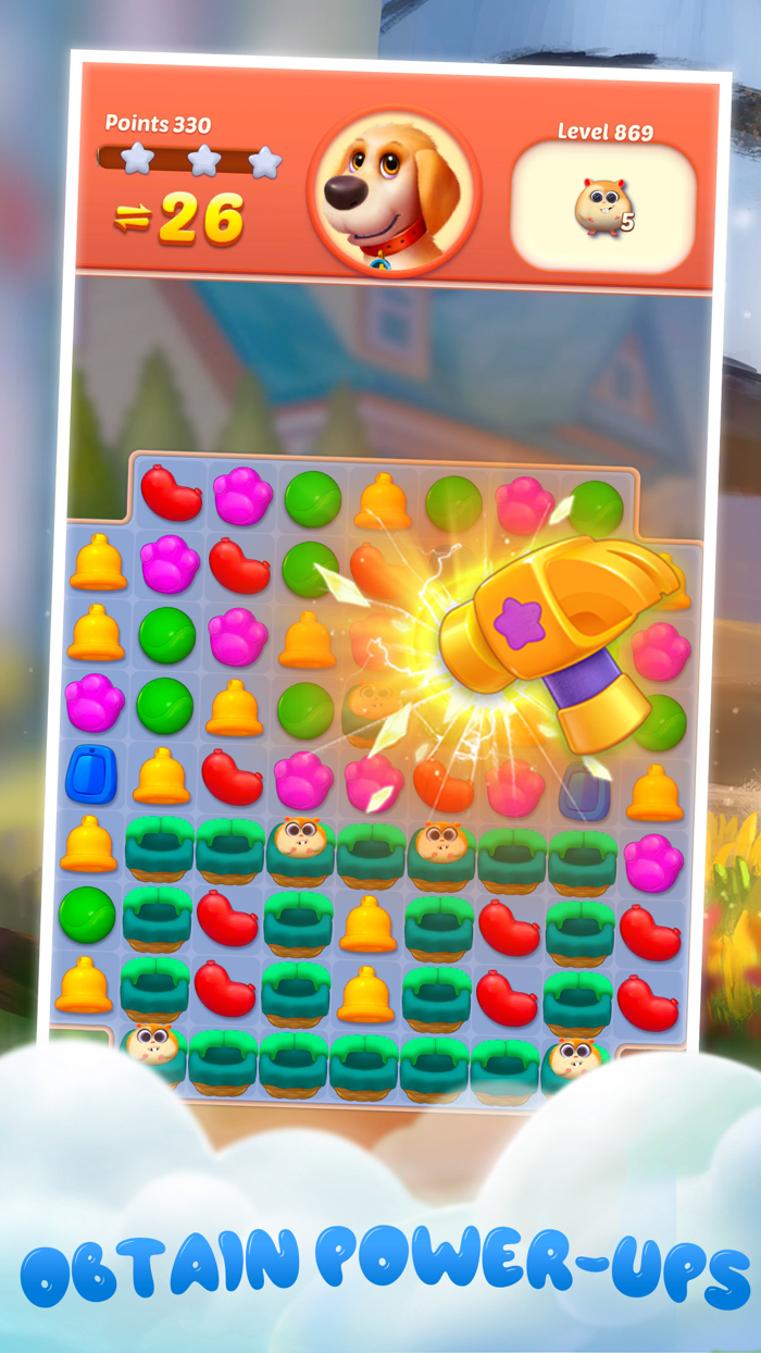 Puppy Diary Match 3 Game