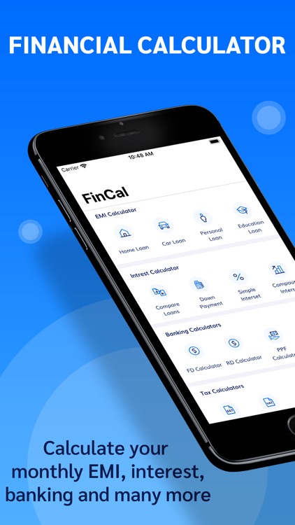 EMI Calculator - for loan