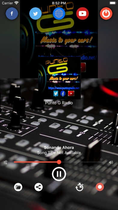 Punto G Radio Screenshot