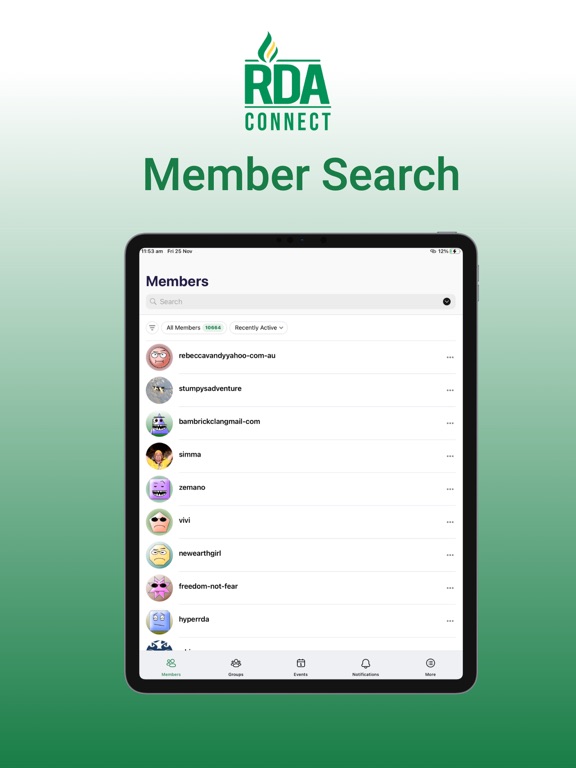 Screenshot #4 pour RDAconnect
