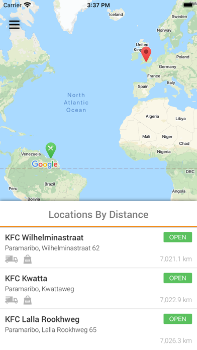 KFC Suriname Screenshot