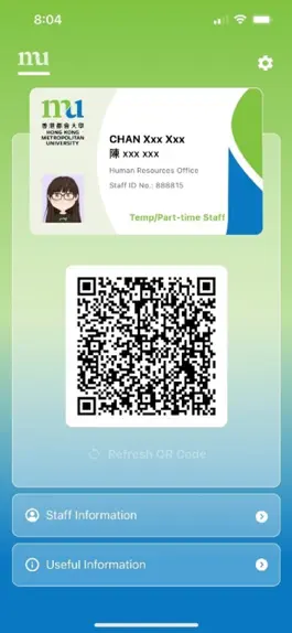 Game screenshot HKMU Virtual Card apk