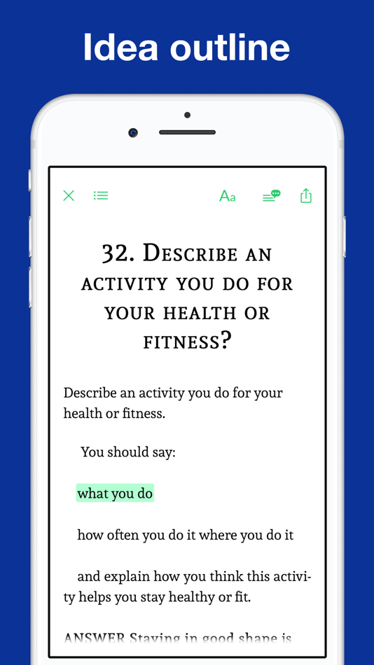 #4. Master TOEFL, IELTS speaking (iOS) Bởi: Lan Huong