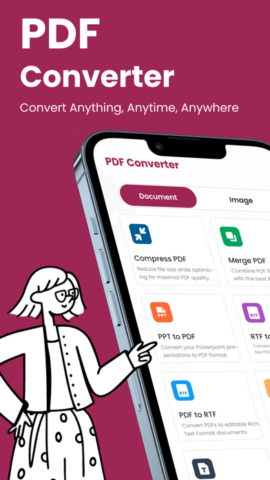 PDF Converter and Reader Screenshot