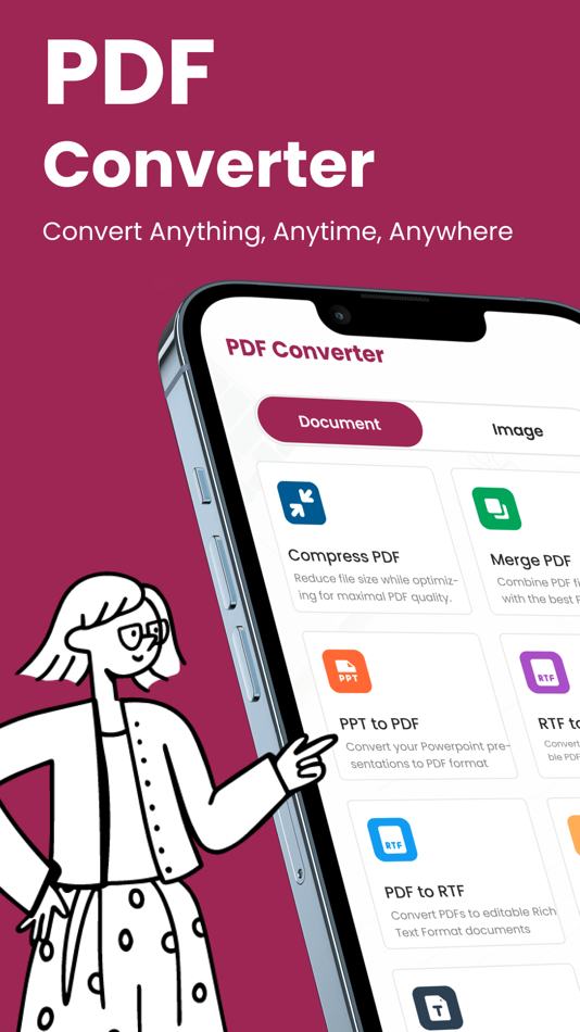PDF Converter and Reader - 1.7 - (iOS)
