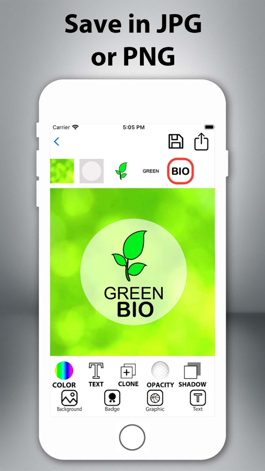 #4. Logo Maker+ (iOS) 由: christian choulet