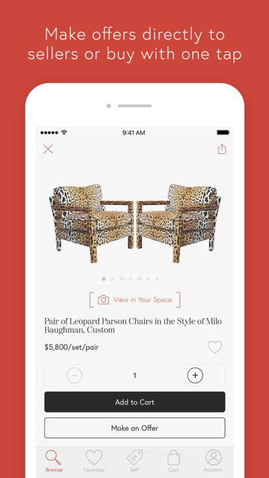 Chairish - Furniture & Decor Screenshot