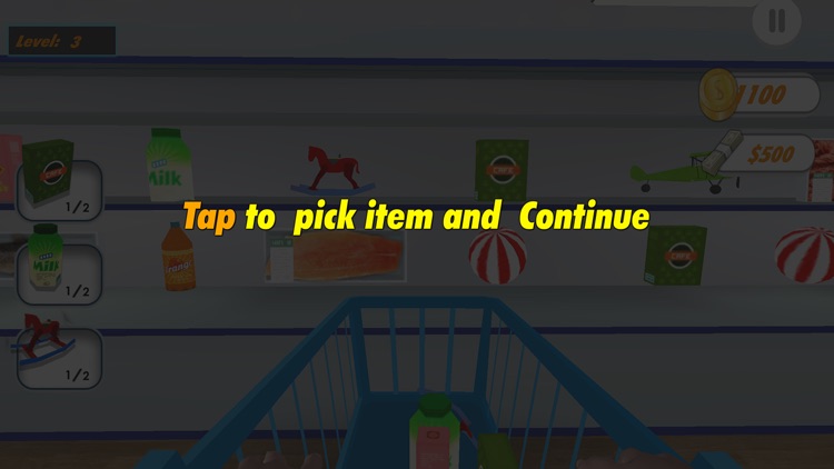 Grocery Shopping Game 3D