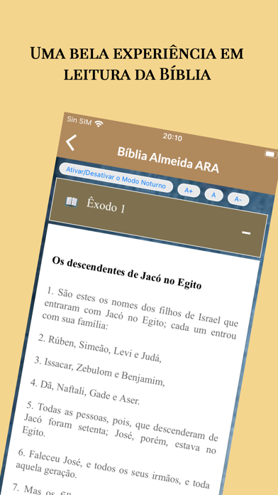 Bíblia Sagrada Almeida ARA Screenshot