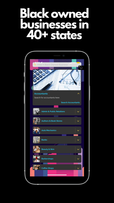 The Official Black App Screenshot